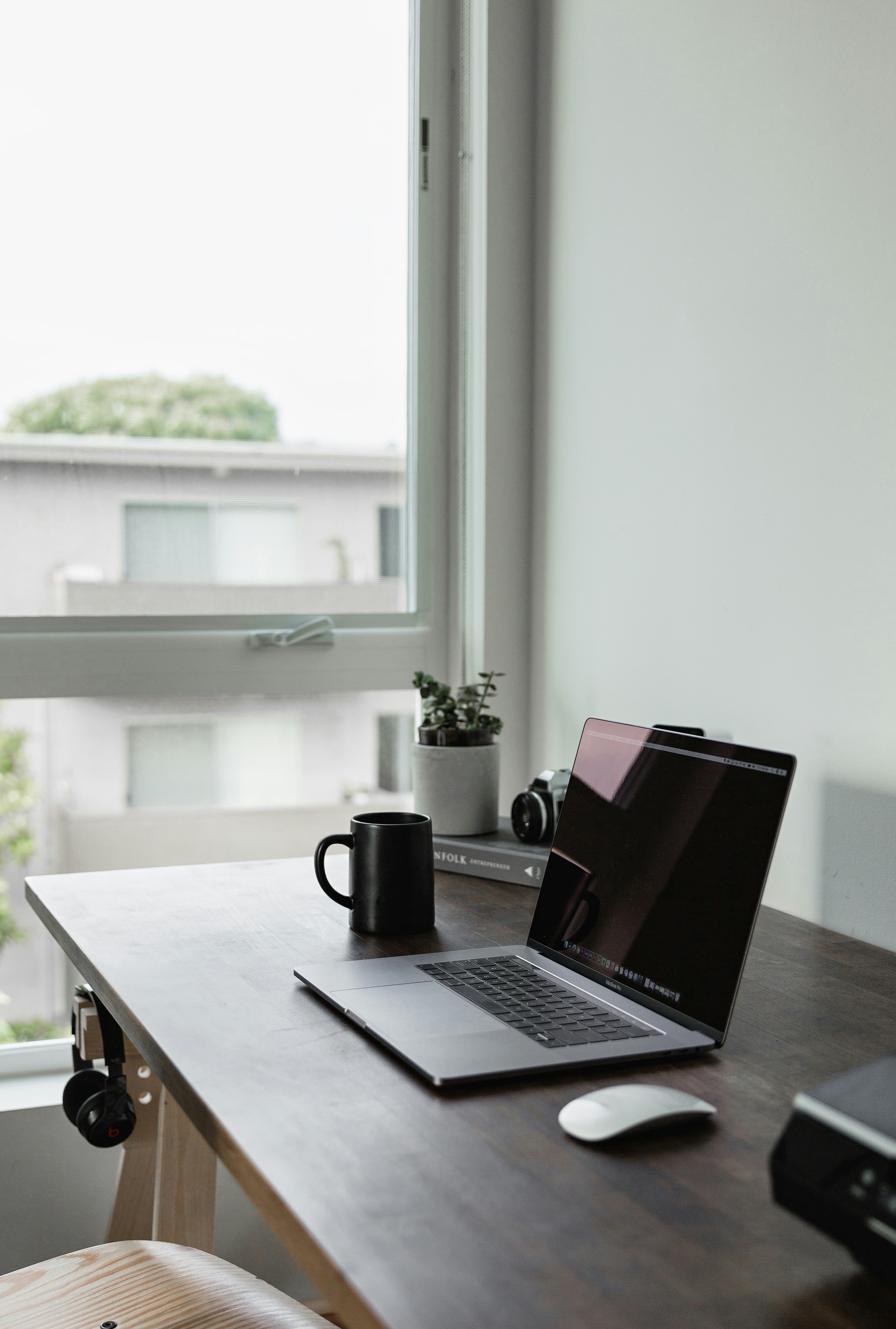 Modern workspace setup